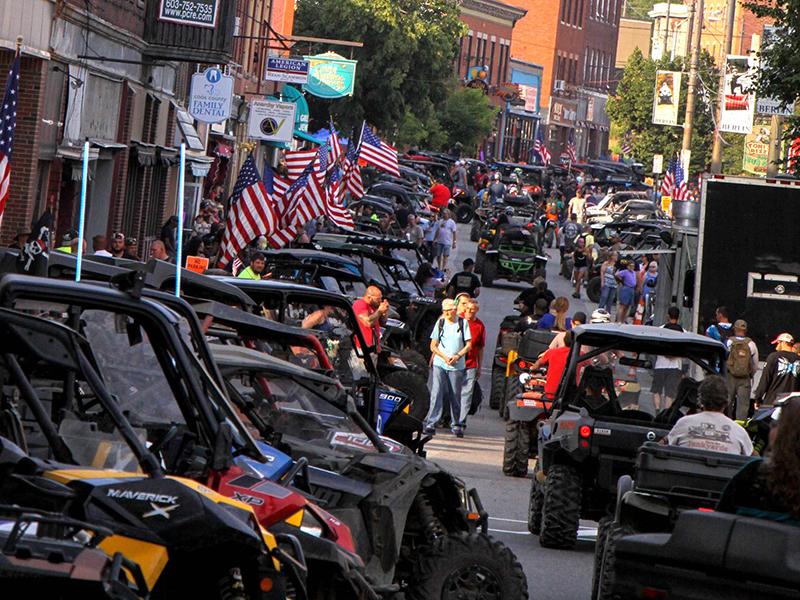 The ATV Block Party at Journey to Jericho ATV Weekend